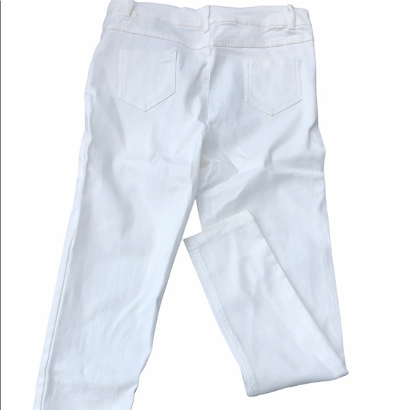 Avenue white jeans Fits medium - Picture 2 of 2